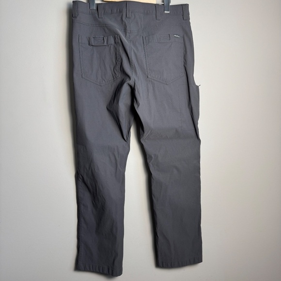 Eddie Bauer Men's 36x32 TECH Pants Outdoor Performance Lightweight Hiking Gray - Picture 7 of 15